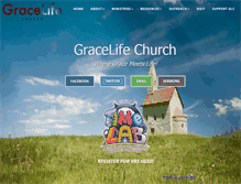 Tablet Screenshot of gracelifepa.org